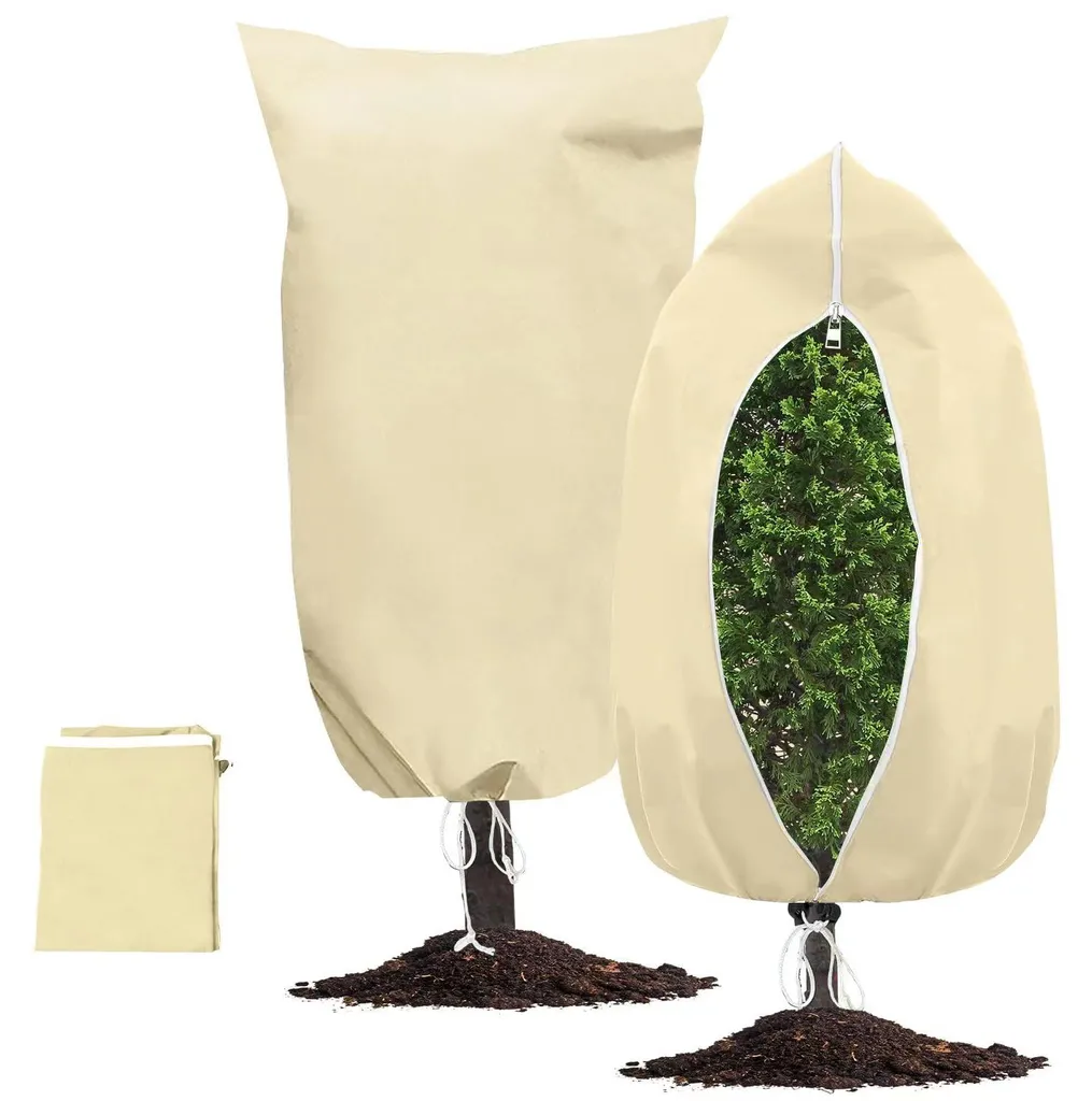 Protection hivernale plantes 80x120 cm - Housse antigel olivier (Lot de 2)