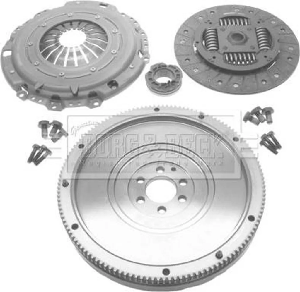 Kit d'embrayage BORG & BECK HKF1014 avec Volant Moteur OE 03G105264AA