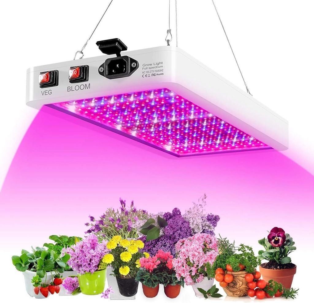 28W Pflanzenlampe, 216LEDs wachsen Licht für Indoor-Pflanzen