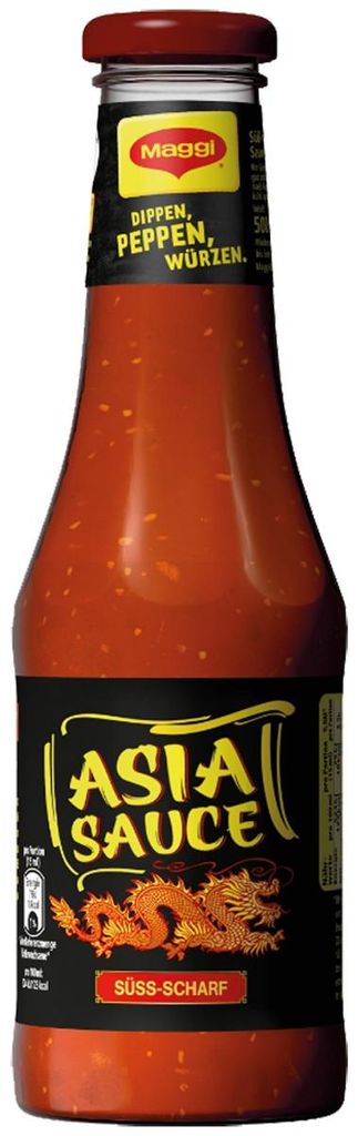 Maggi Asia Sauce Süss Scharf zum Dippen Peppen und Würzen Produktbild 