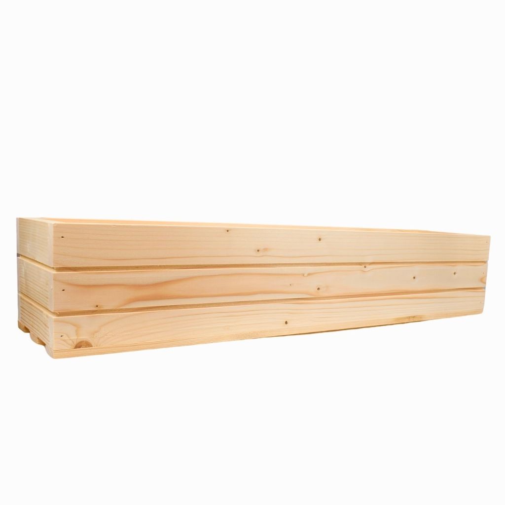 Truhlica z masívneho dreva - prírodná 80 cm Obrázok produktu 