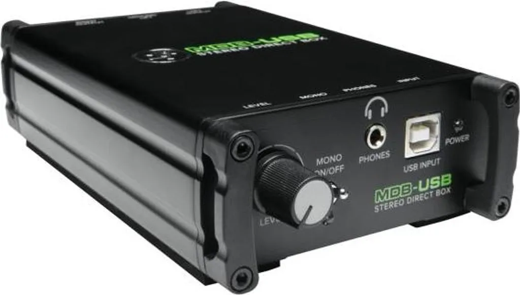 Boîtier USB vers XLR Mackie MDB-USB pour Diffusion Audio Sans Parasites