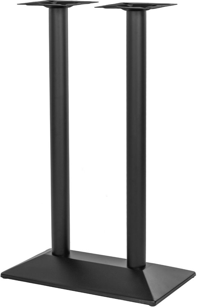 Tischgestell schwarz "München" Tischbeine Tischfuß Tischuntergestell Tisch Legs Doppelte Version 110cm