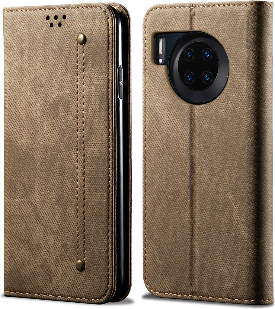 Honor 50Lite Hülle, Leder Brieftasche Flip Bookstyle Produktbild 