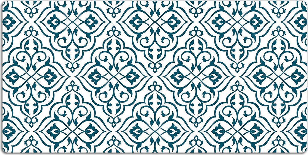 Schreibtischmatte Tischunterlage 120x60 cm Mauspad - Ornament-Muster