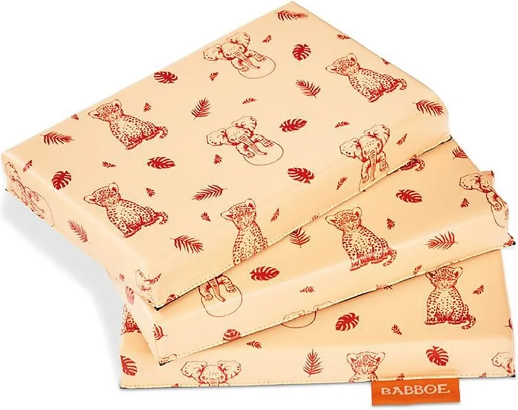 Set Coussins Babboe Max-E Safari Peach pour Éviter l'Inconfort en Vélo