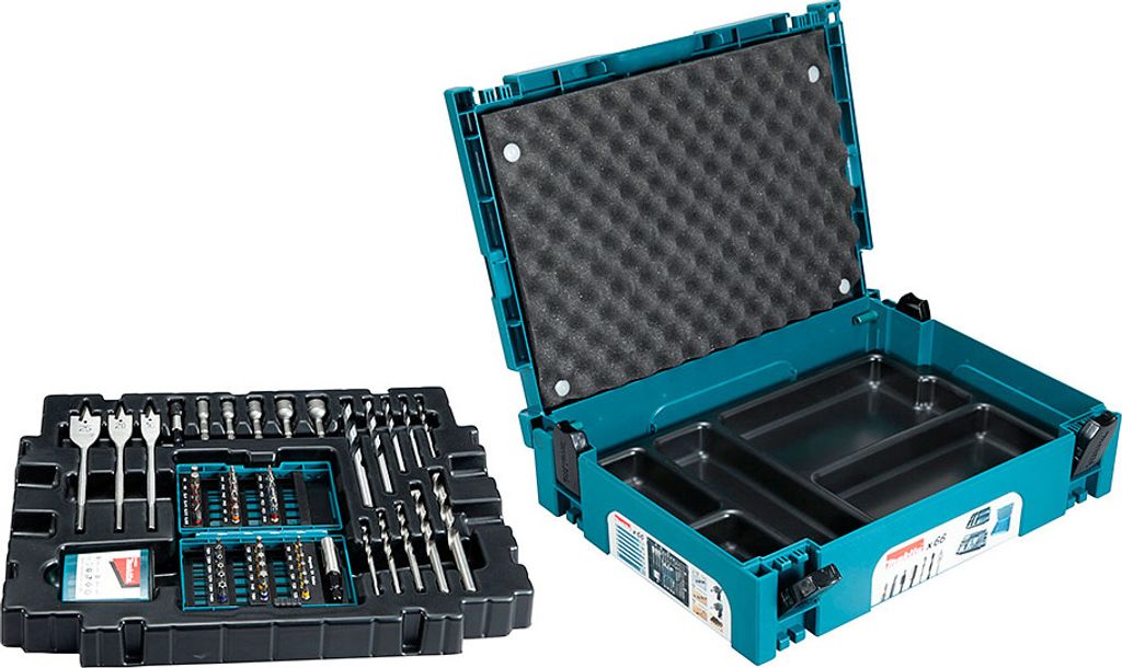 Makita Bohrer-Bit-Set 66-tlg Steckschlüssel Metall Holz Produktbild 8