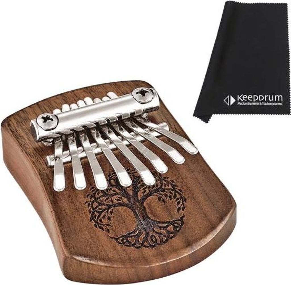 Meinl Sonic Energy KL801TOL Mini Kalimba mit Tuch