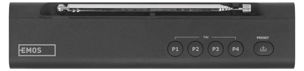 Radio Numérique DAB+ sans Grésillements EMOS E0090 avec Bluetooth et Écran - 12