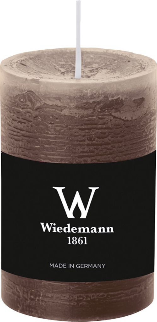 Wiedemann Marble Rustik Kerzen, Stumpenkerzen,  Schlamm 90 Produktbild 