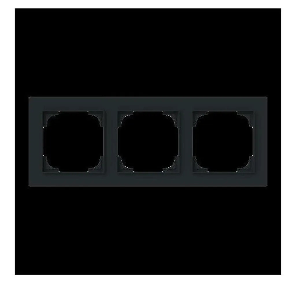 Busch-Jaeger 1723-45M Cadre de finition triple Future Linear 2CKA001754A4856