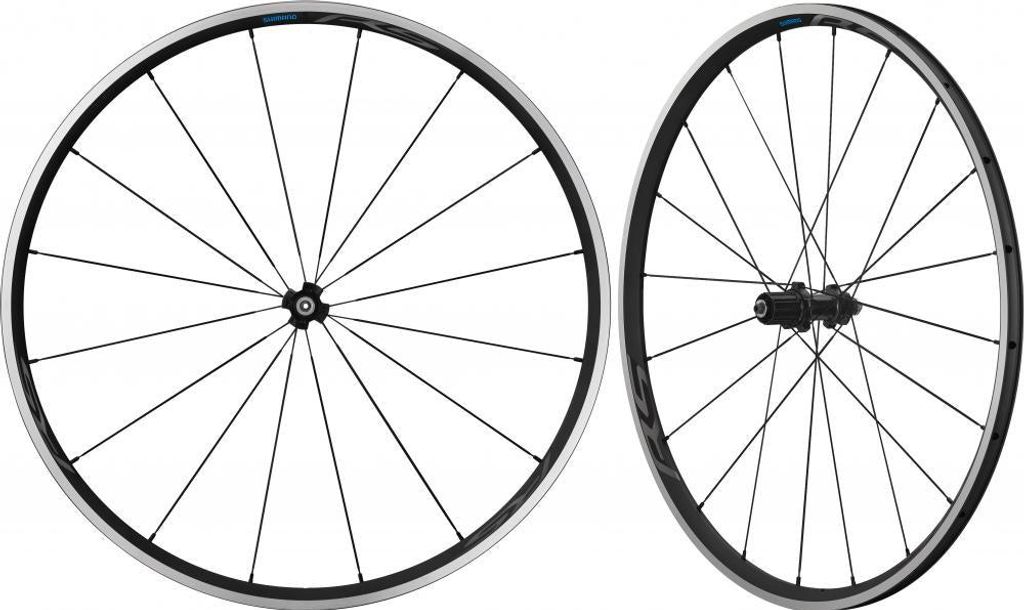 SHIMANO Laufradsatz WH-RS300 CL - Rennrad Laufradsatz, 700C, Clincher, QR, Fe...