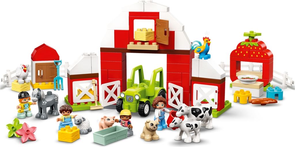 LEGO® DUPLO® 10952 Grange, tracteur et soins aux animaux Image du produit 