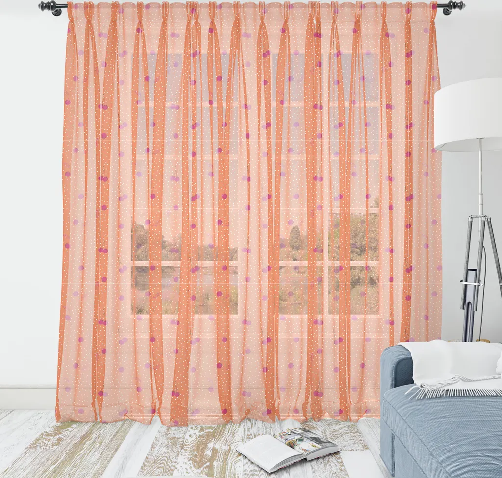 Tapisserie Murale Large Cerises : Habillez vos Murs en Satin 274 cm