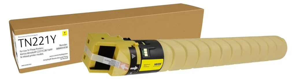 Cartouche Toner Jaune Everyday Xerox compatible Konica TN221Y