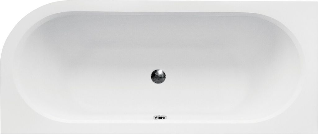 Eckbadewanne Badewanne Avita LINKS 170X75 mit Füßen und Produktbild 4