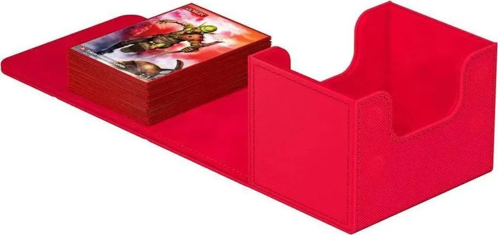 Ultimate Guard Sidewinder 100+ Xenoskin Rosso - Resistente e Pratico - 13