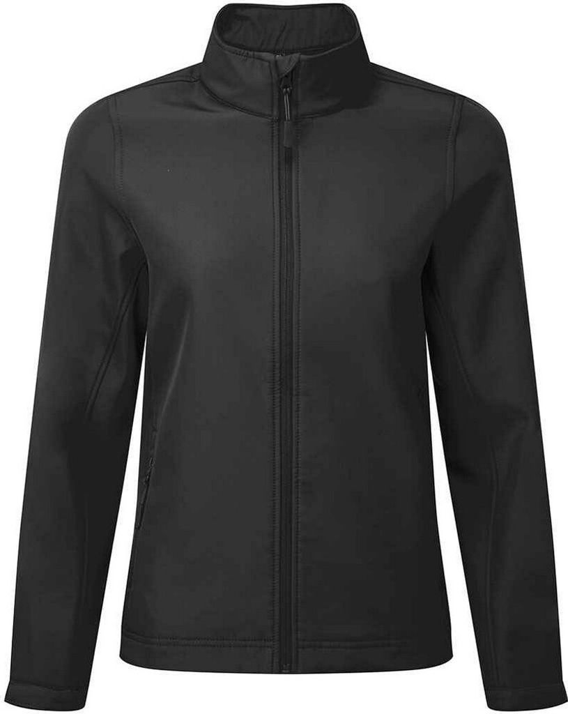 Premier - "Windchecker" Softshelljacke für Damen PC5164 (S) (Schwarz)
