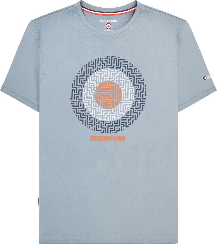 Lambretta - "SS25" T-Shirt für Herren LB191 (XL) (Blau)