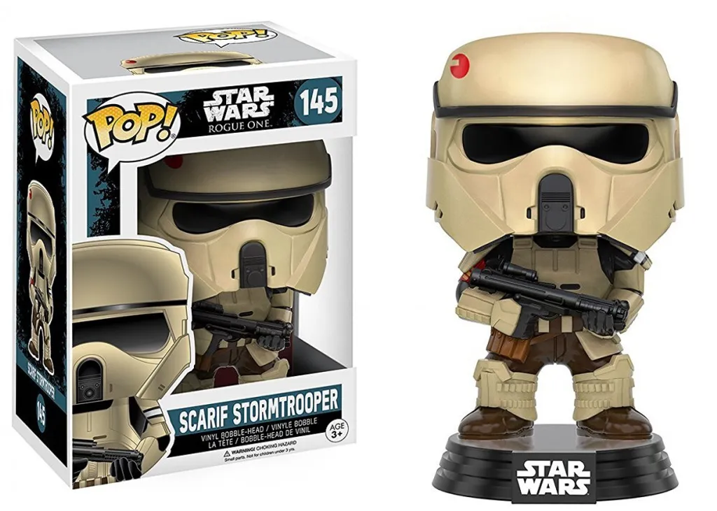 Scarif Stormtrooper Funko Pop 145 Star Wars Rogue One en Vinyle Détaillé