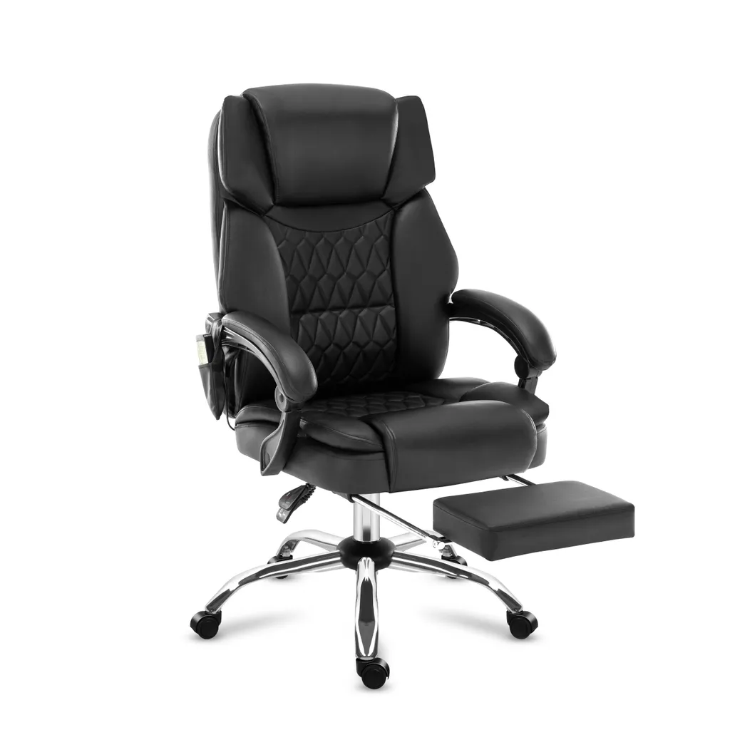 Chaise de bureau massante contre le mal de dos - MarkAdler Ergonomique