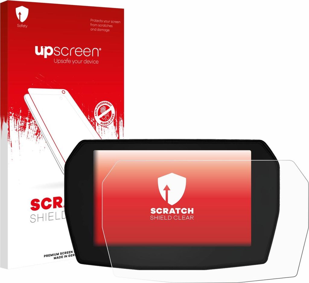 upscreen Schutzfolie für Ducati Multistrada V2 2025 Displayschutz Displayschutzfolie Folie Klar Transparent