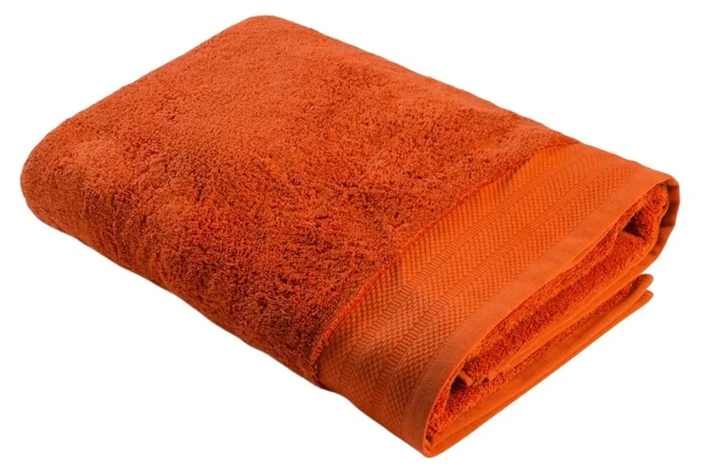Drap de bain rouge brique Excellent Deluxe ARTG en coton haute absorption