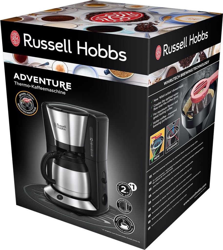 Russell Hobbs Adventure Thermal Coffee Maker Caffettiera a Immagine del prodotto 