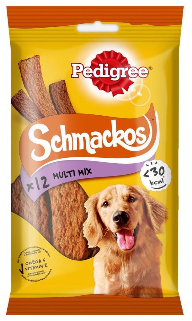 Pedigree Schmackos Multi Mix Smakołyki dla psów 86 g Zdjęcie produktu 