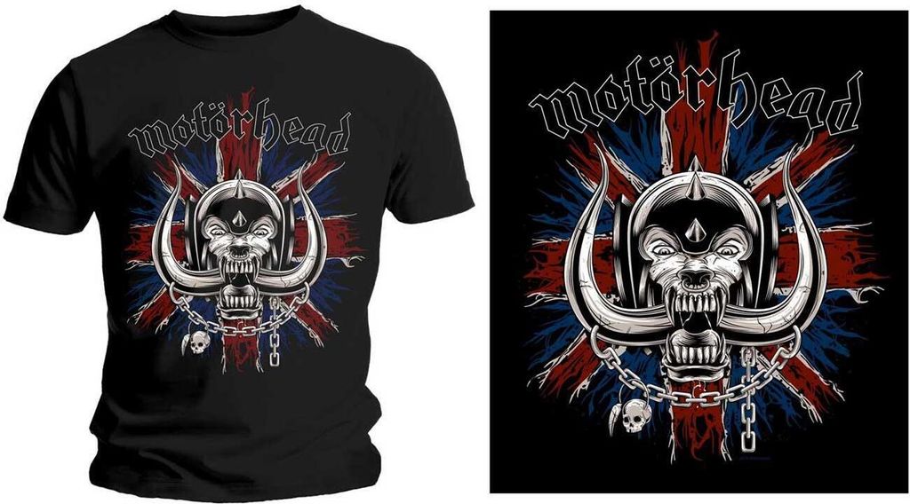 Motorhead - "British War Pig" T-Shirt für Herren/Damen Uni RO1750 (XL) (Schwarz)