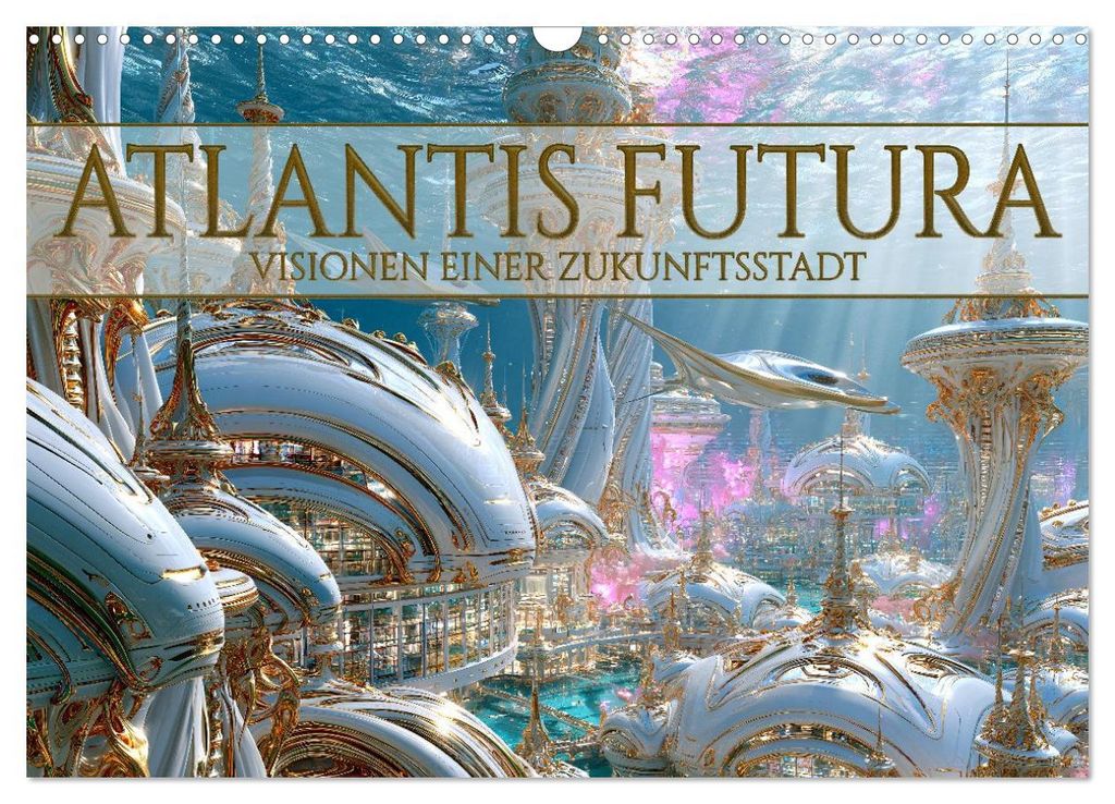 Atlantis Futura - Visionen einer Zukunftsstadt (Wandkalender 2027 DIN A3 quer), CALVENDO Monatskalender