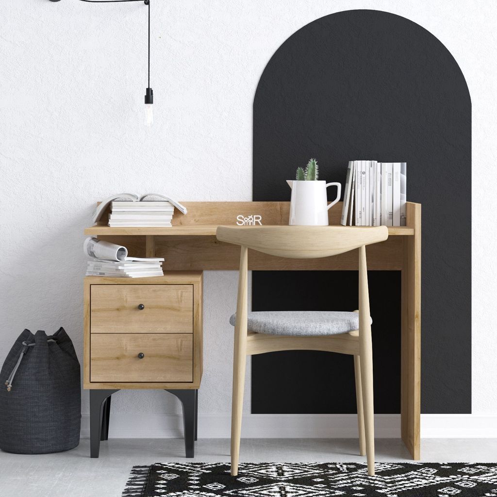 Skye Decor, Puuk - Dec0087, Schreibtische, Eiche, 100 x 80 Produktbild 