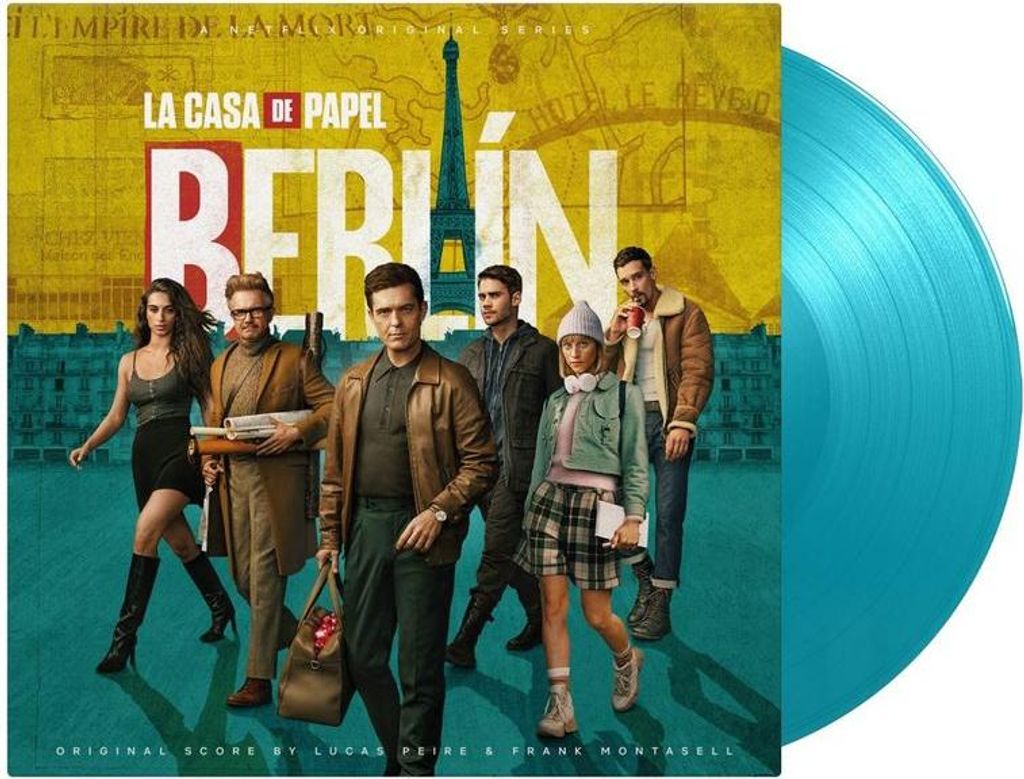 Various, Lucas Peire & Frank Montasell: Lucas Peire & Frank Montasell: Berlín (180g) (Limited Numbered Edition) (Turquoise Vinyl) - Bertus Musikve...