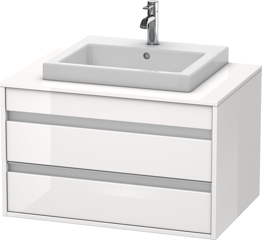 Duravit Waschtischunterbau KETHO 550 x 800 x 496 mm basalt matt