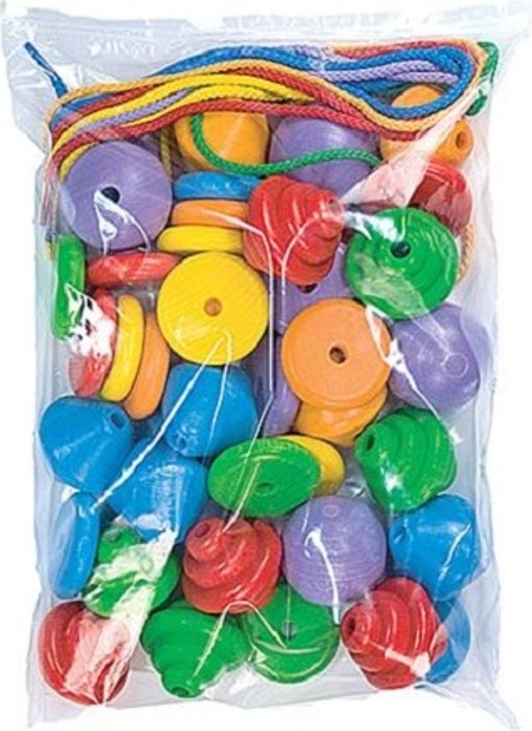 SINA 70003 Holzperlen XXL Kindergartenpackung