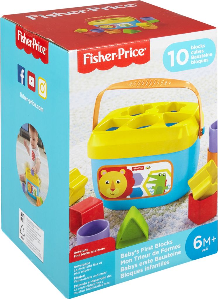 Fisher-Price Baby's First Building Blocks, Motorické Obrázok produktu 18