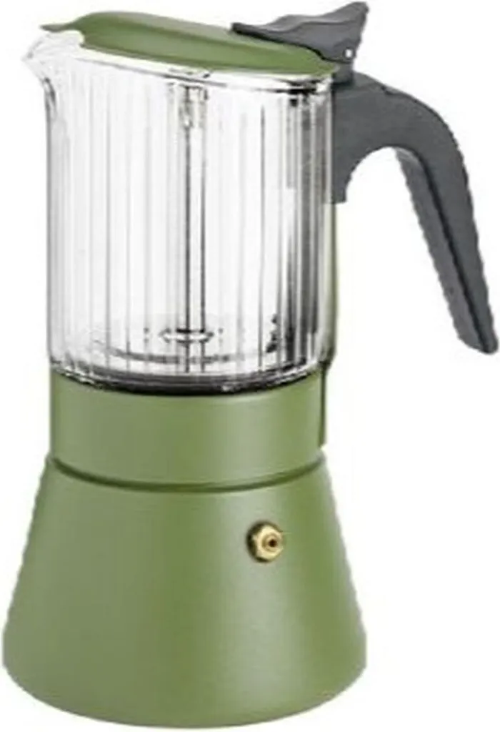 Cafetière italienne 4 tasses Inoxibar 55093 verte idéale pour le matin