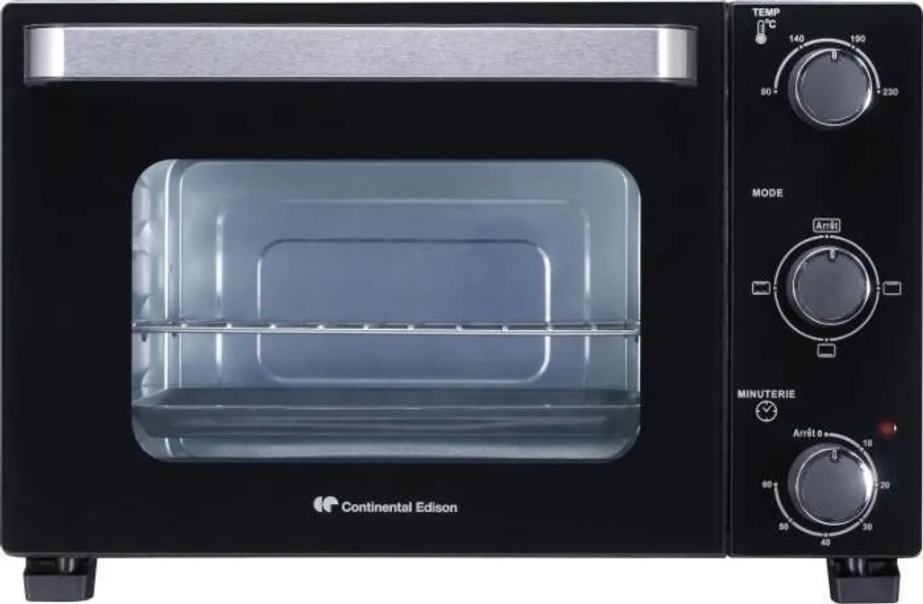 Forno Elettrico Ventilato Continental Edison CEMF22B - Nero 22L