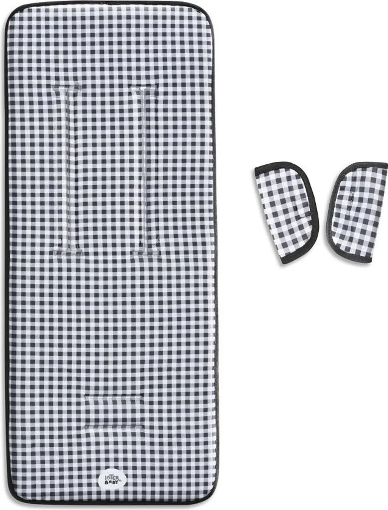 Copri Passeggino Interbaby 84x34 Grigio Universale - Comfort 100% Cotone