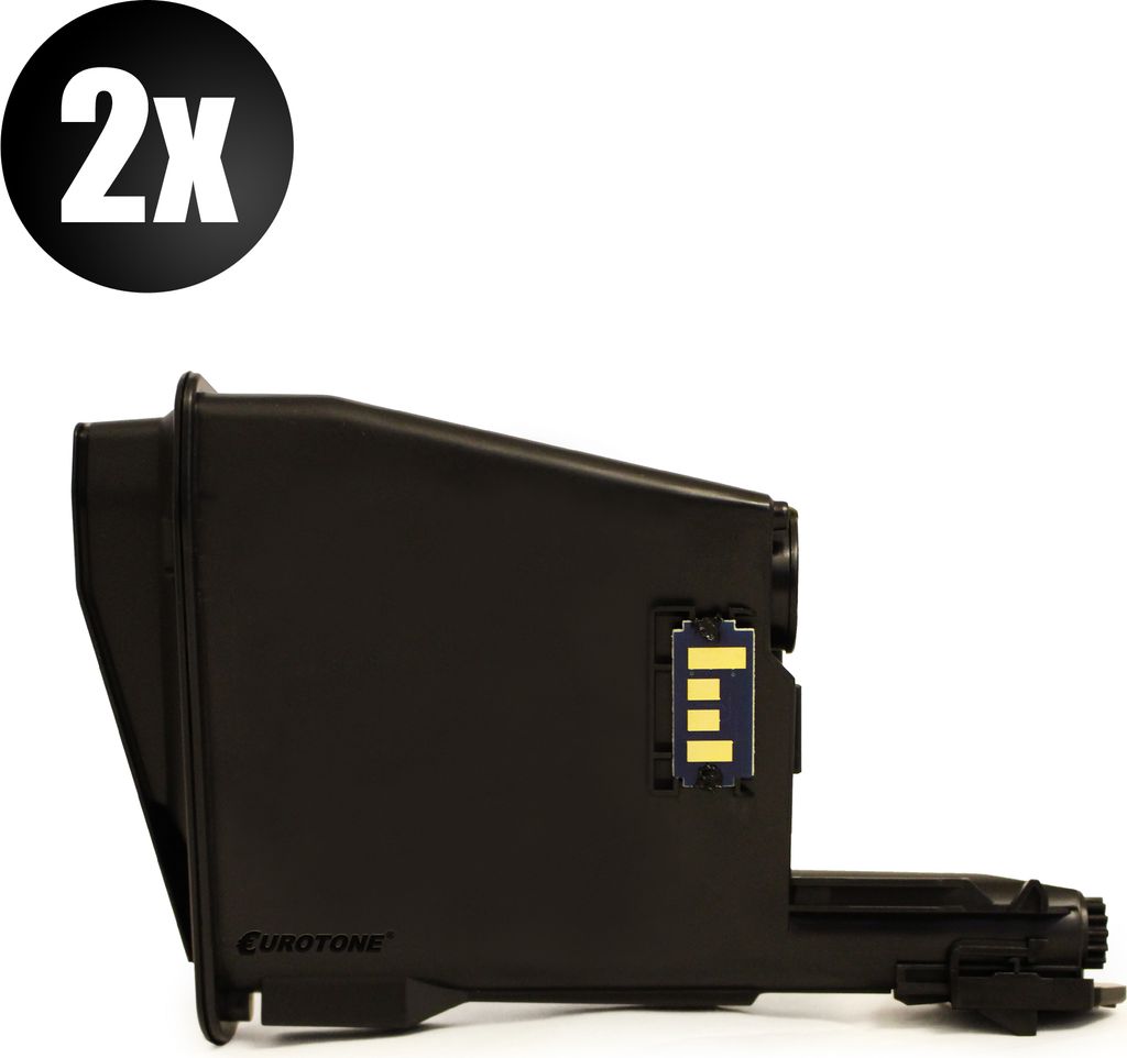 2x Eurotone Toner Alternative für Kyocera 1T02M50NL0 TK1115 Black Schwarz