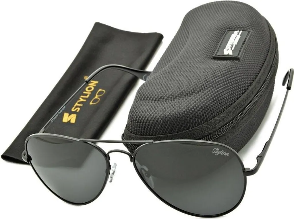 Sunoptic 602F Lunettes rectangulaires à mise au point zéro - Noir Mat