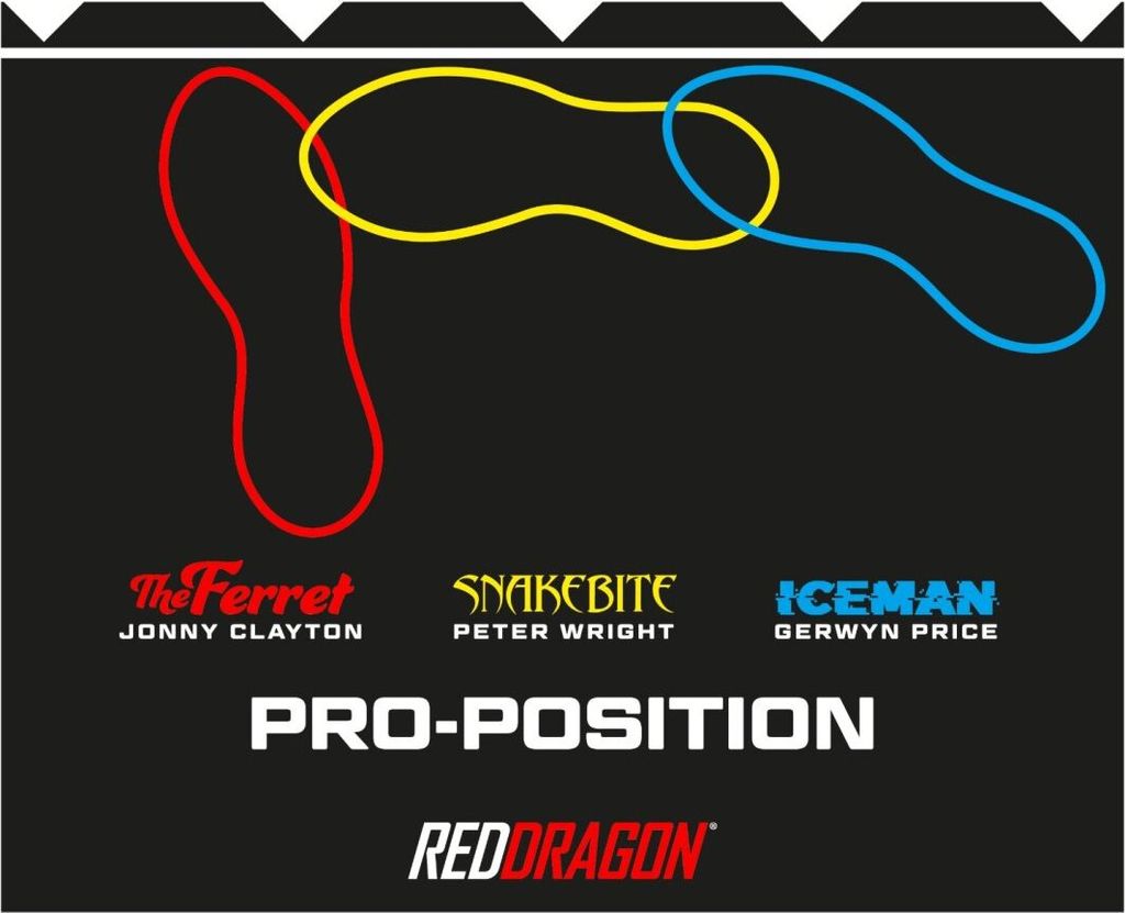 Red Dragon - Pro Player Dartmatte