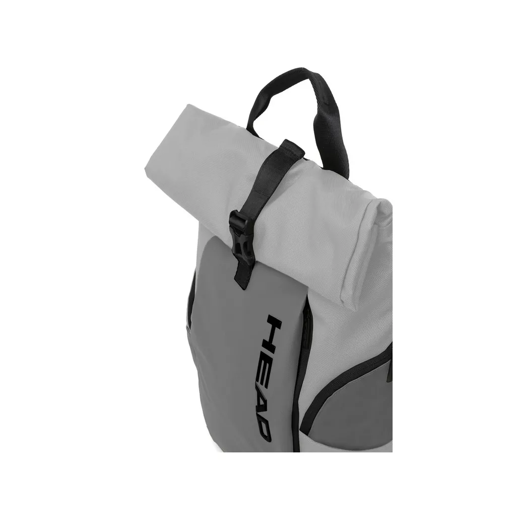HEAD Game Roll Backpack 19L Army Olive - Sac à dos PC portable robuste - 5