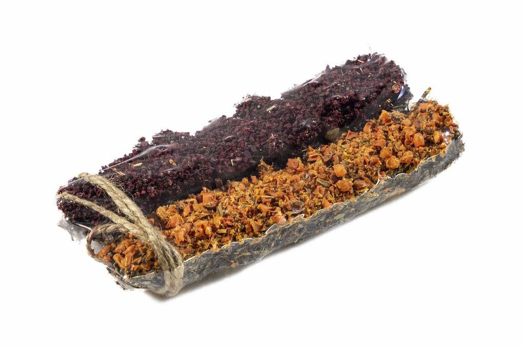 Gesunde Snackflaschen Für Papageien – Tomate, Banane & Apfel Mix, 140 G