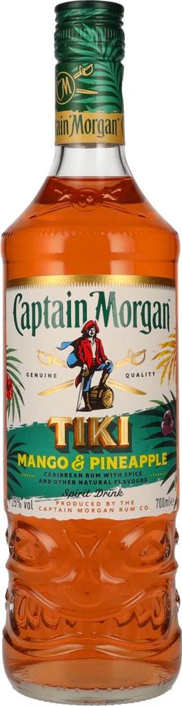 Captain Morgan Tiki Mango & Pineapple Spirit Drink | 25 % Produktbild 