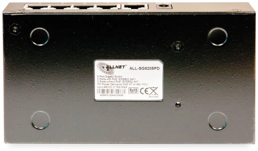 Switch Ethernet ALL-SG8205PD ALLNET : Switch 5 ports pour réseau pro - 3