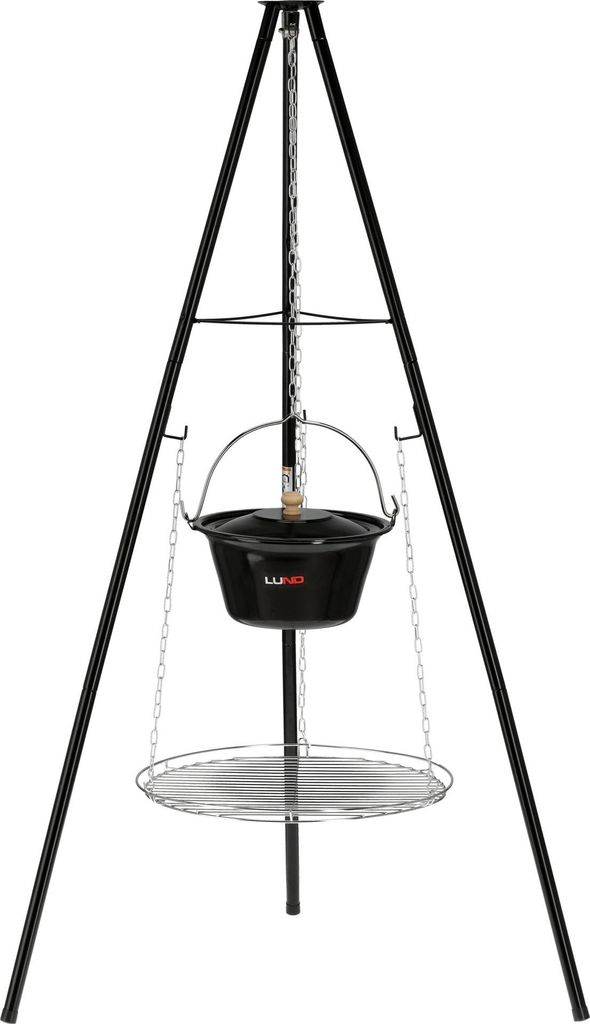Hängegrill Dreibein und Hängekessel 49cm