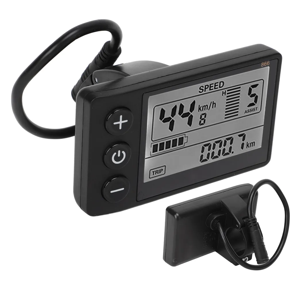 Afficheur LCD pour Vélo Électrique, Console de Commande VAE Universelle - 7