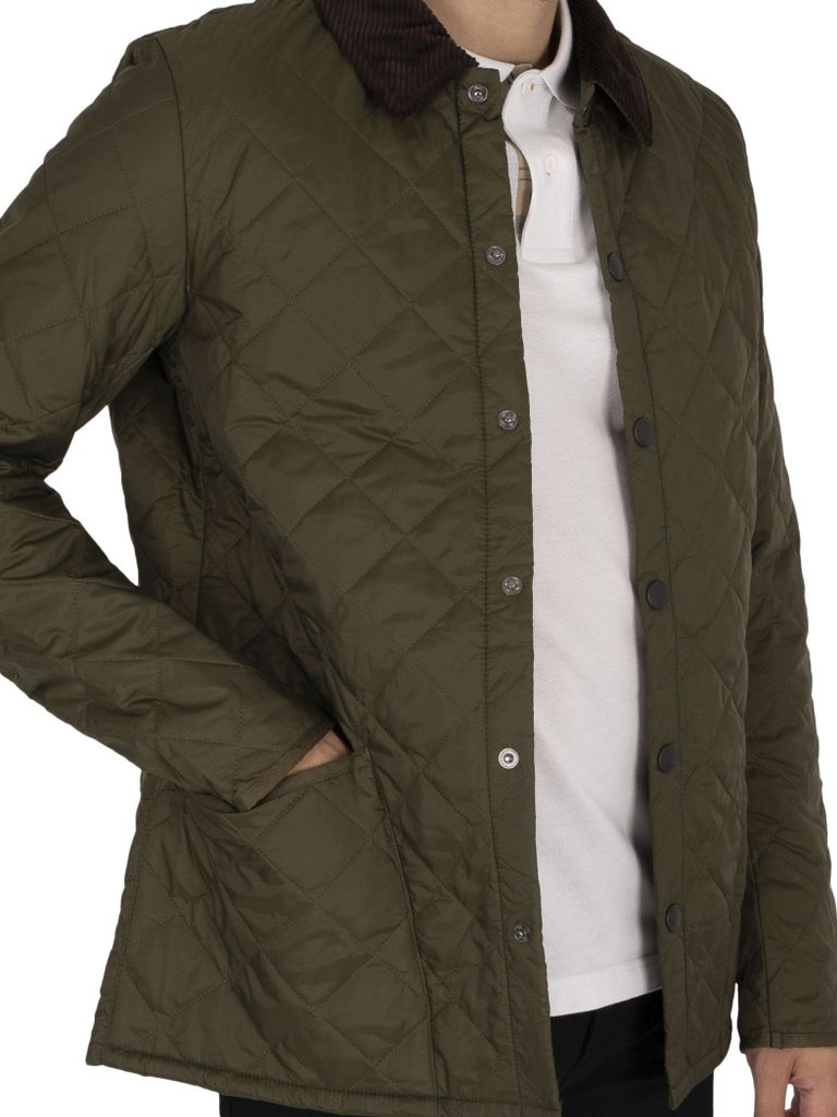 Barbour Heritage Liddesdale Quiltjacke, Grün XL Produktbild 4
