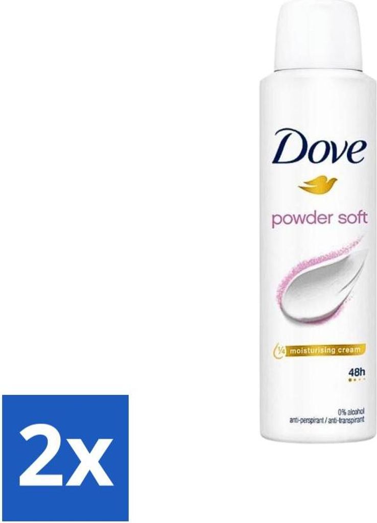 Dove - Déodorant spray - Powder Soft - 150 ml - Pack Image du produit 